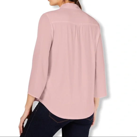 Charter Club Petite Surplice Top - Picture 2 of 4